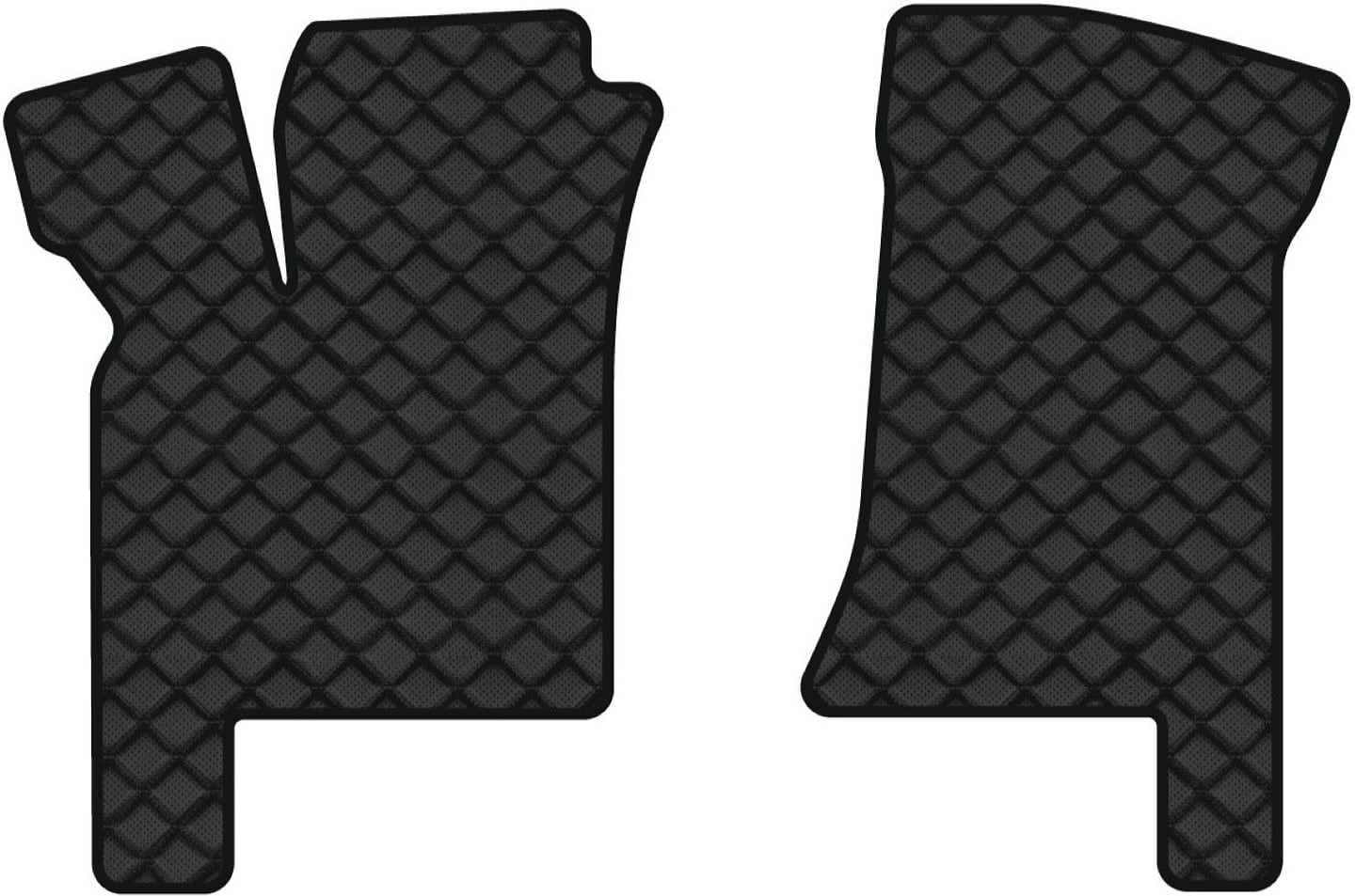 Коврики из экокожи в салон авто передние EVAtech ECO для 2112 Lada 1995-2015 1 поколение Htb EU (LA3119A2BBB)