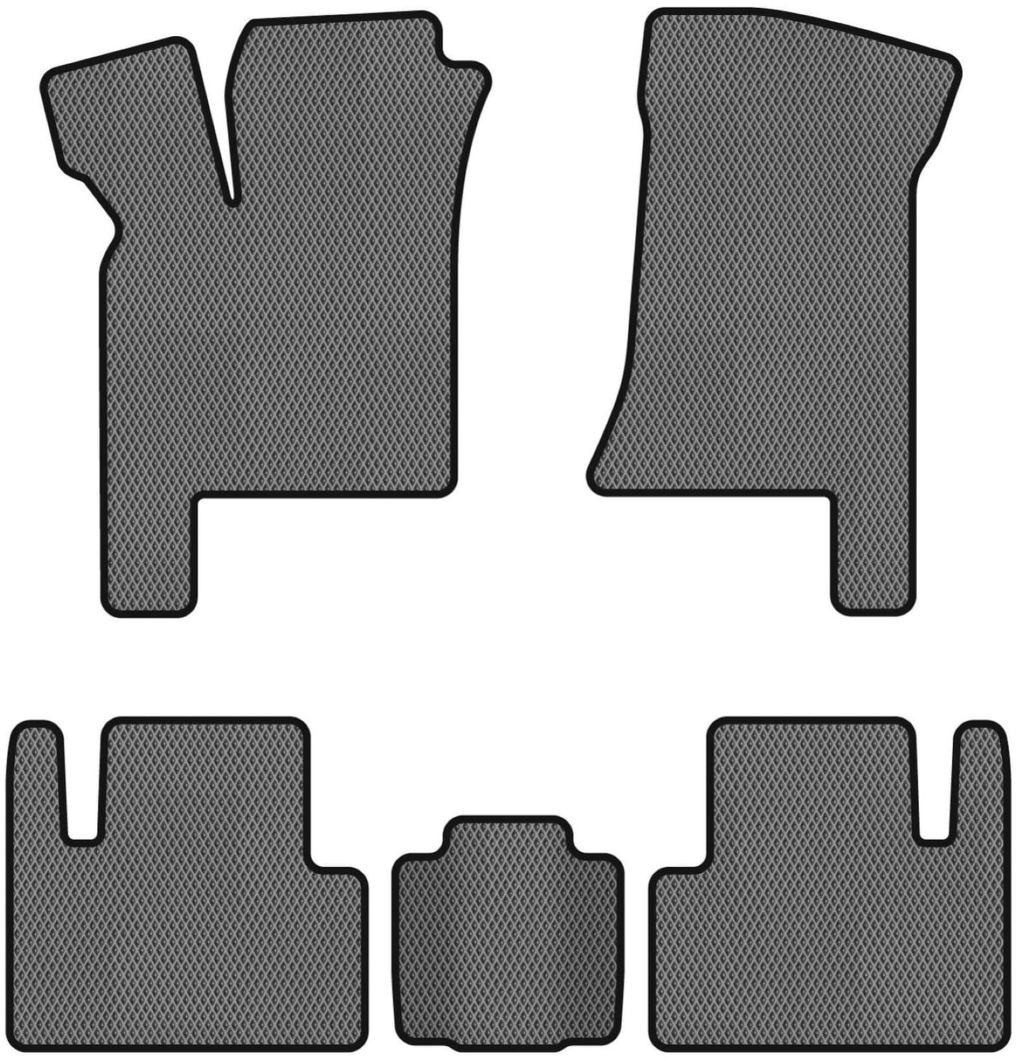 EVA килимки в салон авто EVAtech для 2112 Lada 1995-2015 1 покоління Htb EU (LA3119C5RGB)