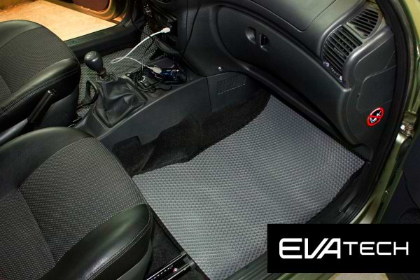 Фото - EVA коврики в салон авто EVAtech для Kalina 1117 Lada 2004-2013 1 поколение Combi EU LA3122C5RBB