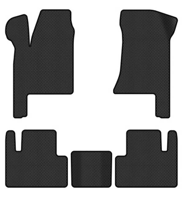 EVA килимки в салон авто EVAtech для Priora 2170 Lada 2007-2018 1 покоління Sedan EU LA3126CH5RBB