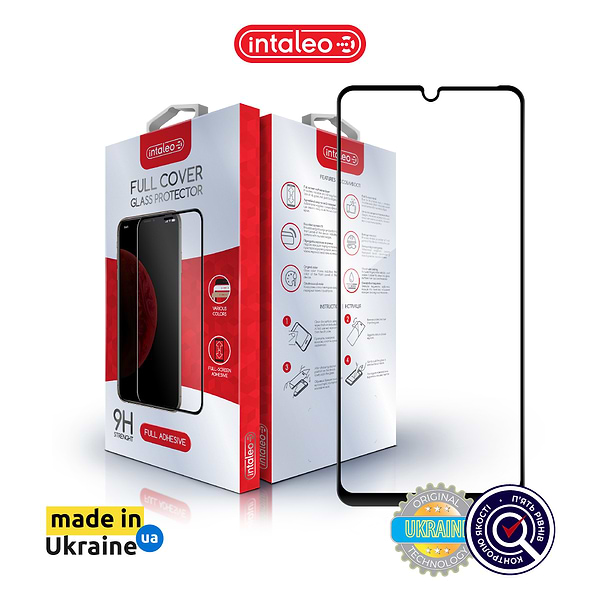 Фото - Захисне скло для смартфону Intaleo Full Glue for ZTE Blade A72 Black (1283126545573)