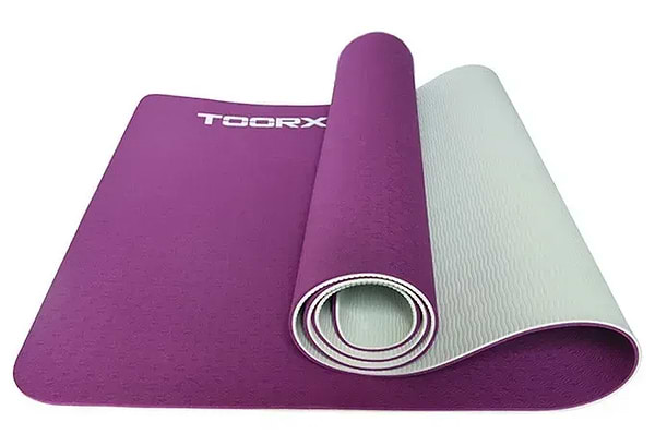 Фото - Килимок для йоги та фітнесу Toorx Yoga Professional TPE Burgundi/Perla (MAT-184) Фото - Килимок для йоги та фітнесу Toorx Yoga Professional TPE Burgundi/Perla (MAT-184)