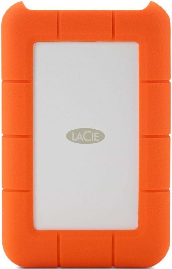 Жорсткий диск зовнішній LaCie Rugged 2TB USB-C (STFR2000800) Orange - Фото 1