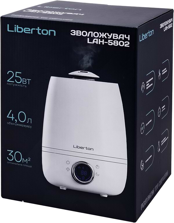 Фото - Уценка - Увлажнитель воздуха Liberton LAH-5802