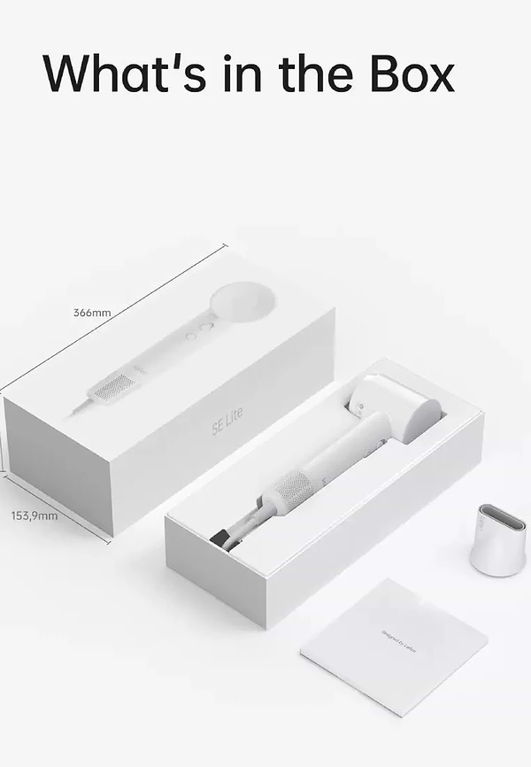 Фото - Фен Laifen SE Lite с ионизацией, Glossy Tan