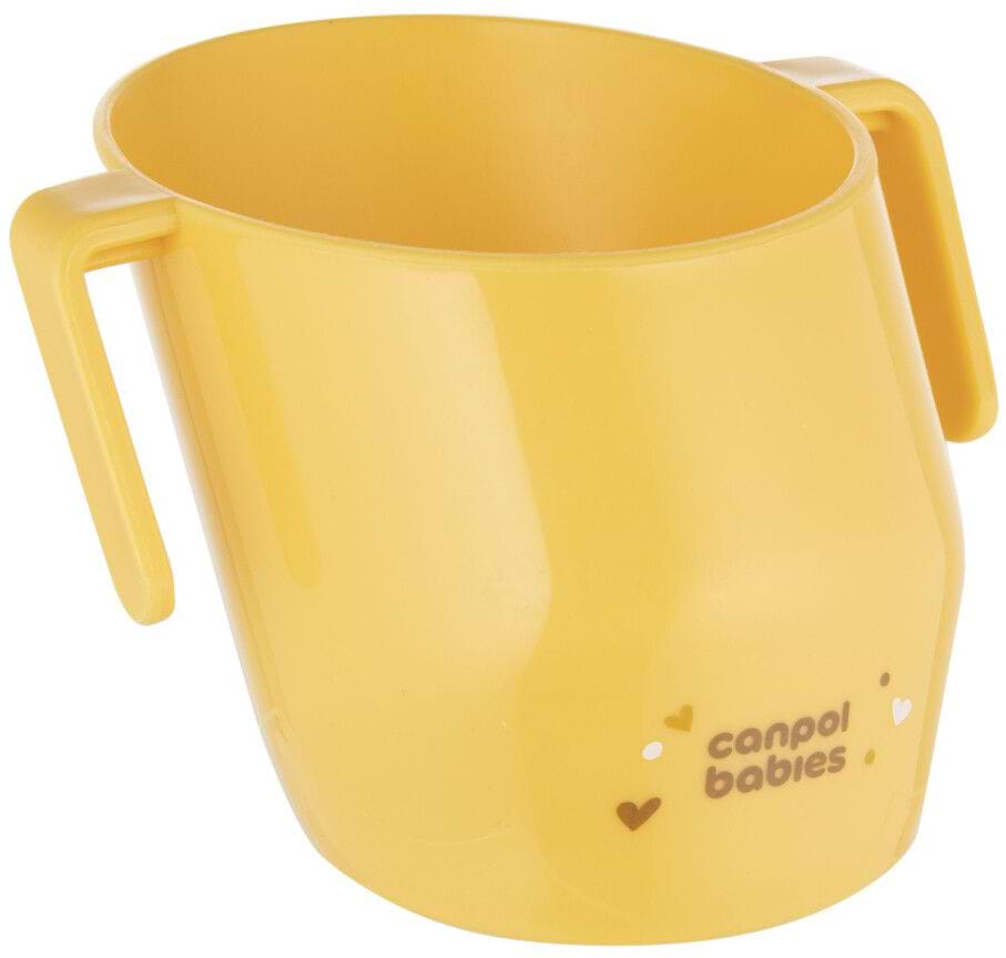 Чашка Canpol babies желтая (74/060_yel)