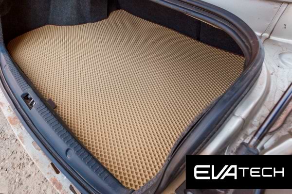 Фото - EVA коврик в багажник авто EVAtech для Lancer (10) MT Mitsubishi 2007-2018 10 поколение Sedan EU (MT3178B1RGB)