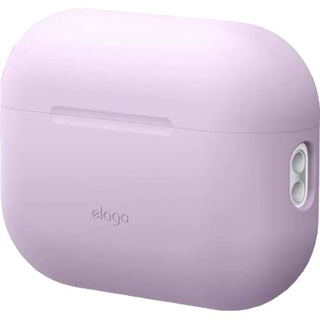 Чехол для наушников Elago Silicone Basic Case with Nylon Lanyard Lavender for Airpods Pro 2nd Gen (EAPP2SC-BA+ROSTR-LV)