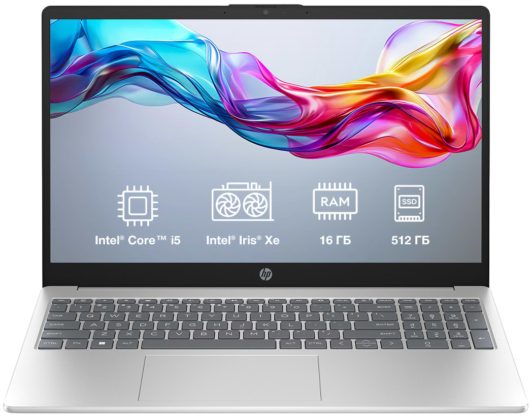 Ноутбук HP Laptop 15-fd0142ua (BF1K5EA) Moonlight Blue - Фото 1