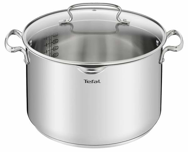 Фото - Набор посуды Tefal G719SA74 Duetto+ 10 пр. с ковшом (кастр. 24/22/20/18 с/кр., ковш 16 см с/кр)
