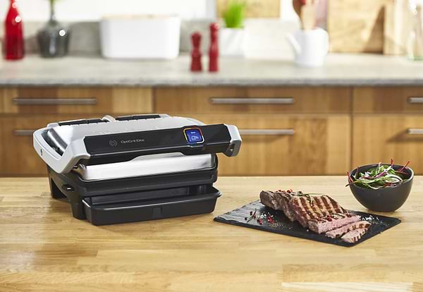 Фото - Гриль-барбекю електричний Tefal GC750D30 OptiGrill Elite