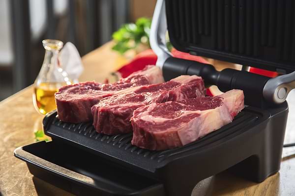 Фото - Гриль-барбекю електричний Tefal GC750D30 OptiGrill Elite