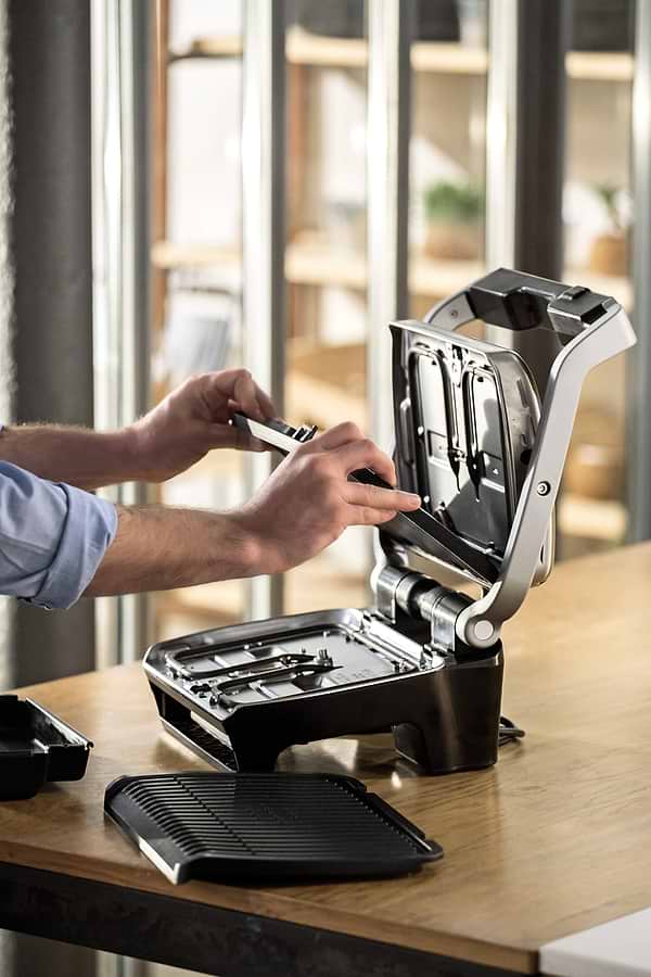 Фото - Гриль-барбекю електричний Tefal GC750D30 OptiGrill Elite