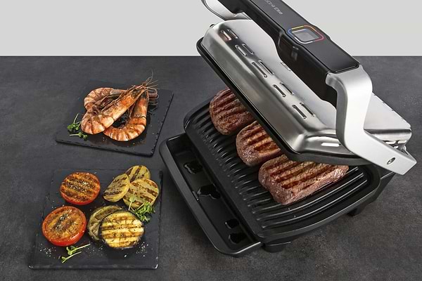Фото - Гриль-барбекю електричний Tefal GC750D30 OptiGrill Elite