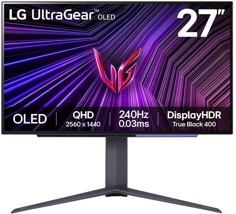Монитор игровой LG 27GS95QE-B - Фото 1