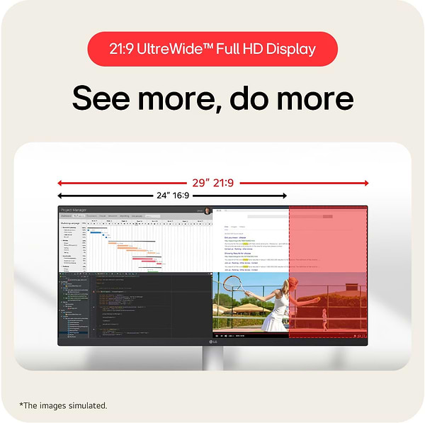 Фото - Монитор LG 29U531A-W