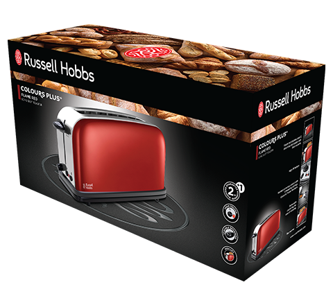 Фото - Тостер Russell Hobbs 21391-56 Flame Red
