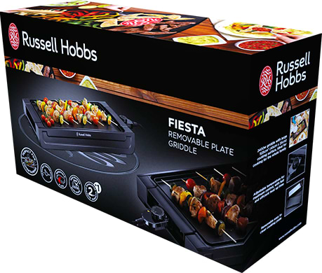 Фото - Гриль-барбекю електричний Russell Hobbs 22550-56 Fiesta зі знімною панеллю