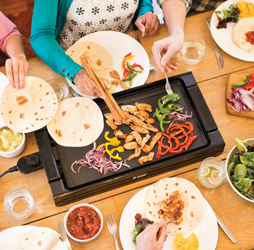 Фото - Гриль-барбекю електричний Russell Hobbs 22550-56 Fiesta зі знімною панеллю