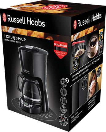 Фото - Кавоварка крапельна Russell Hobbs 22620-56 Textures Plus+ Black