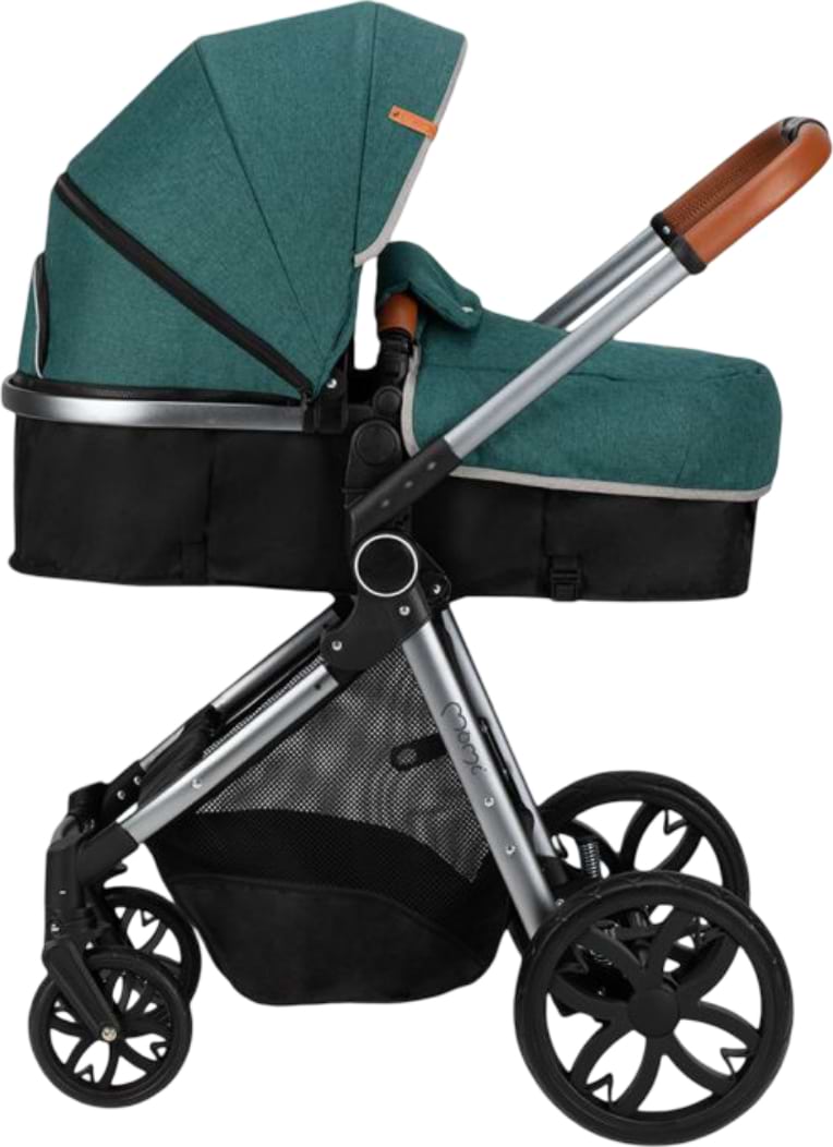 Коляска универсальная 2 в 1 MoMi LIMURU stroller 2in1 green