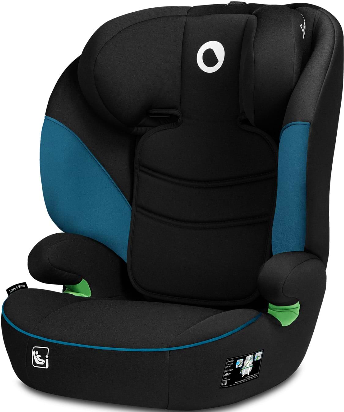 Автокресло Lionelo LARS I-SIZE GREEN TURQUOISE