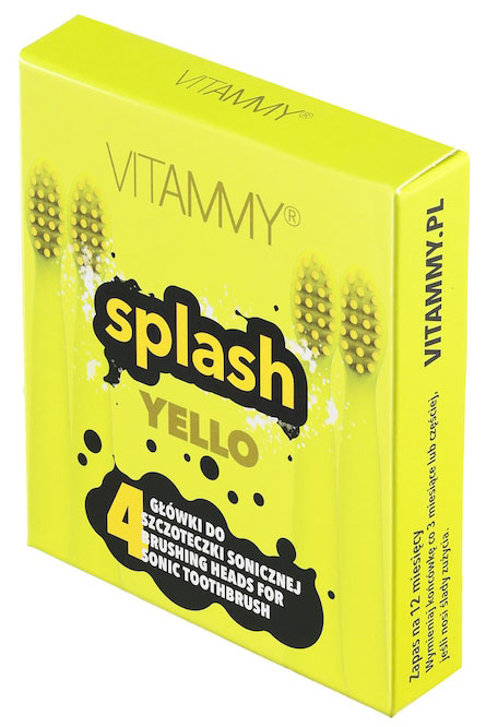 Фото - Насадка для зубной щетки Vitammy Splash Yellow (TH1811-4 yellow)