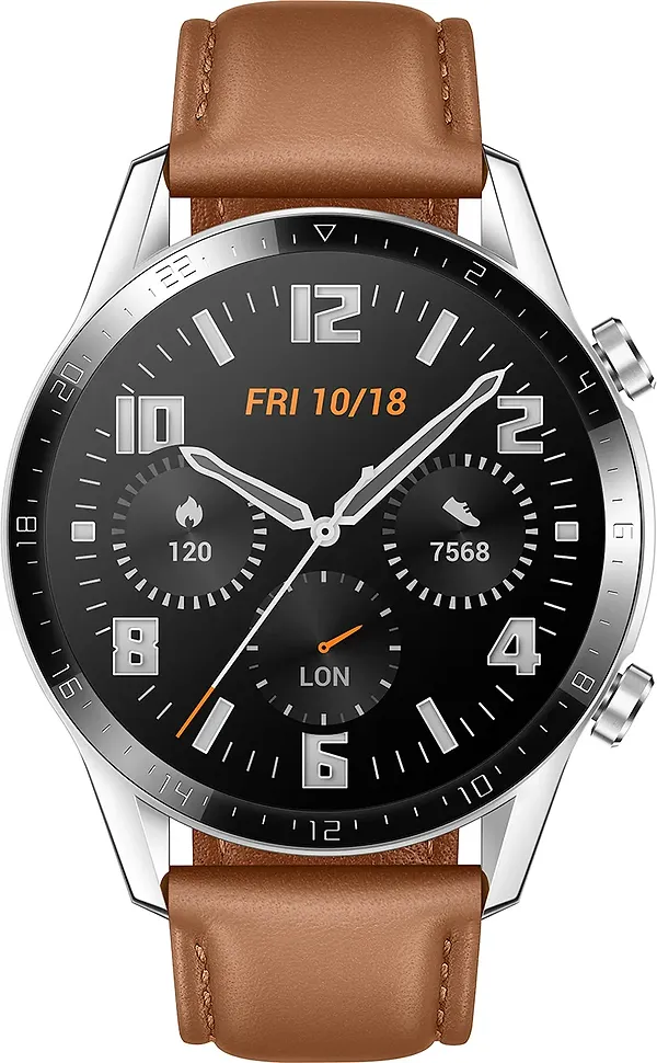 Фото - Смарт-часы Huawei Watch GT2 46mm Classic Silver