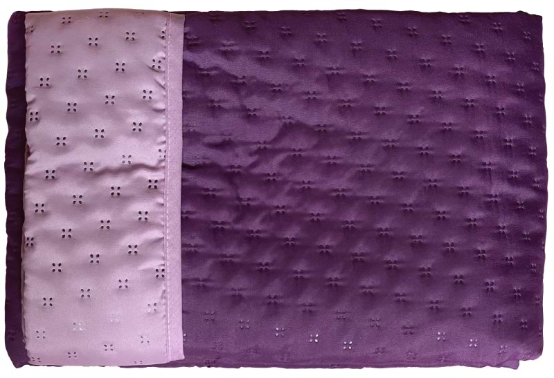 Покривало полуторне Zastelli Sunset Purple/Lavender двостороннє паяне 160х210 см (21443)