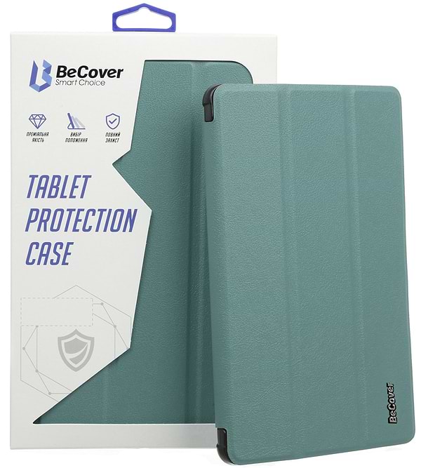 Фото - Чехол для планшета BeCover Smart for Samsung Galaxy Tab A8 SM-X200/SM-X205 Dark Green (707263)