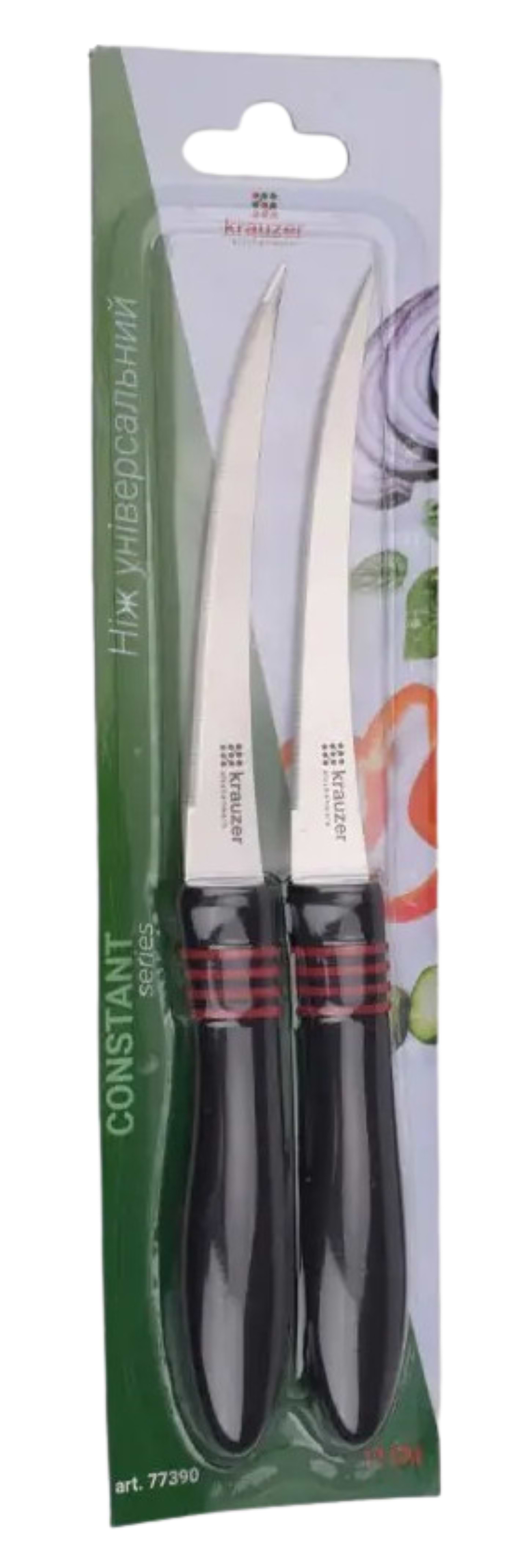 Ніж для м'яса Krauzer 2 шт. (77390 /LB- 1049A) - Фото 1