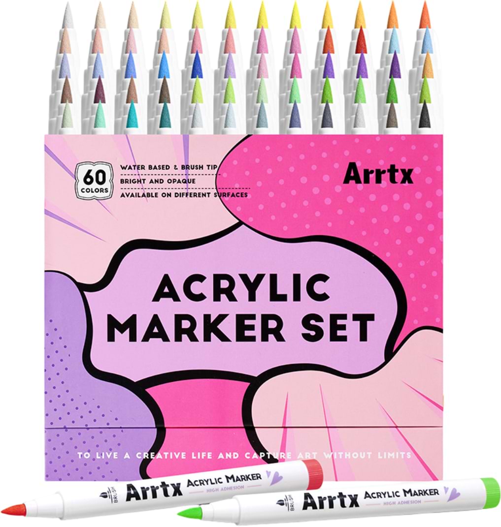 Набор маркеров Arrtx AACM-0560B NEW 60 шт. (LC304424)
