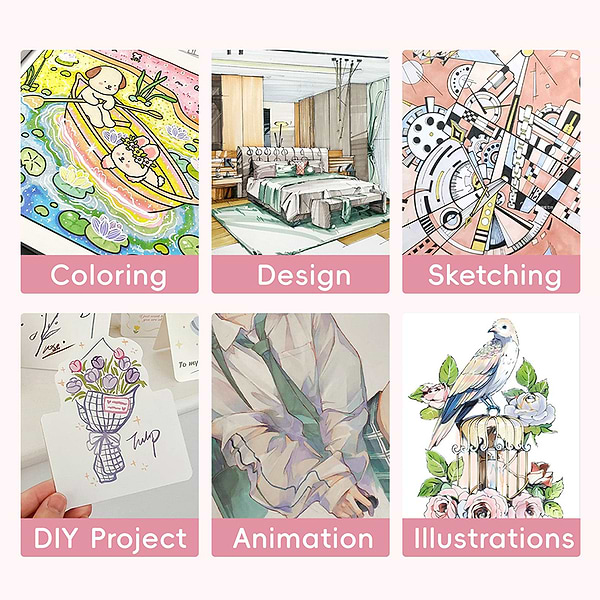 Фото - Набір маркерів Arrtx ALP66 (LC304479)