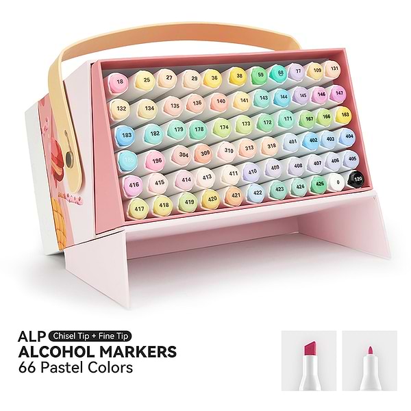 Фото - Набір маркерів Arrtx ALP66 (LC304479)