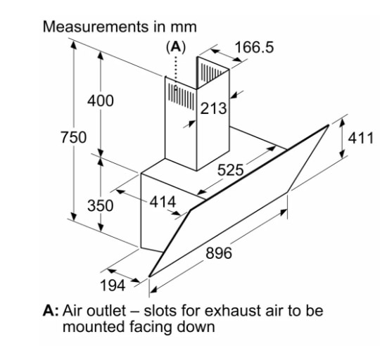 Фото - Витяжка декоративна Siemens LC97KPJ60T