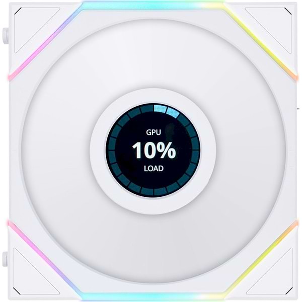 Фото - Корпусный вентилятор Lian Li Reverse TL LCD 140-1 White (G99.14RTLLCD1W.00) Фото - Корпусный вентилятор Lian Li Reverse TL LCD 140-1 White (G99.14RTLLCD1W.00)