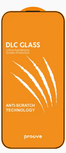 Защитное стекло для смартфона Proove DLC iPhone 17 Pro Max black (PGDLCI17PM01)