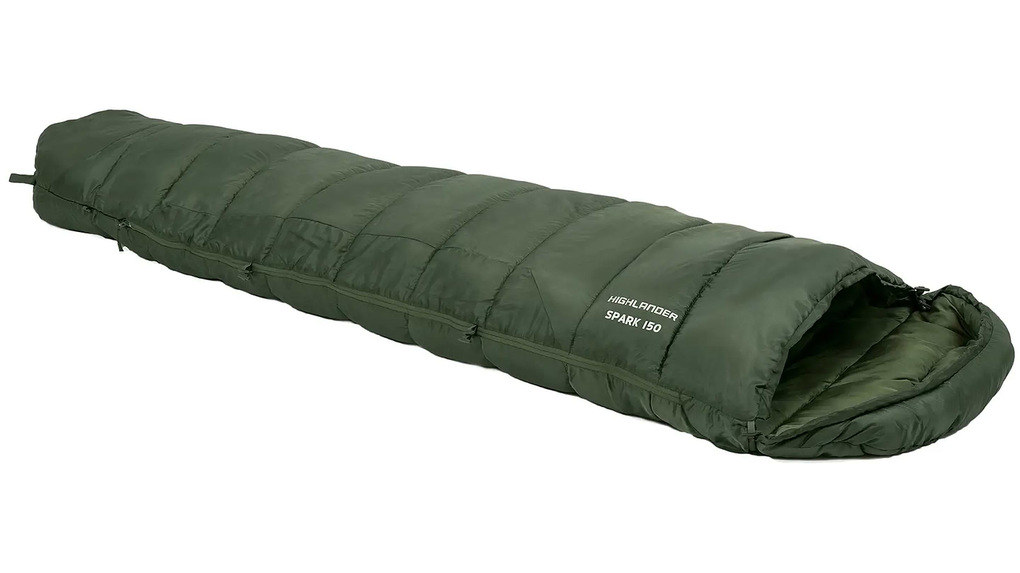 Спальный мешок Highlander Phoenix Spark Olive Green Left (SB242-OG)