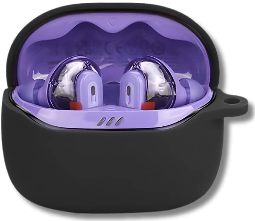 Фото - Чехол для наушников BeCover Silicon for JBL Tune Beam 2 Black (714824)