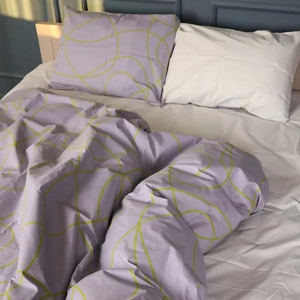 Фото - Наволочка MirSon Бязь 17-0761 Leafy lines 70х70 см (2200010937084)