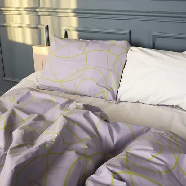 Фото - Наволочка MirSon Бязь 17-0761 Leafy lines 70х70 см (2200010937084)