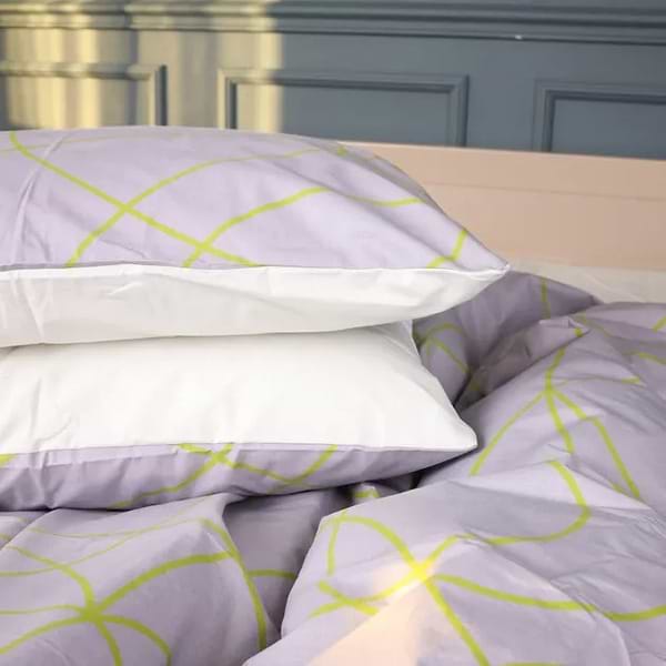 Фото - Наволочка MirSon Бязь 17-0761 Leafy lines 70х70 см (2200010937084)