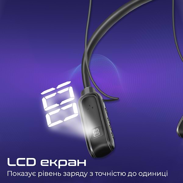 Фото - Наушники вкладыши беспроводные Promate leap.black