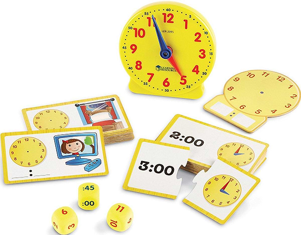 Фото - Настільна гра (5-7 років) Learning Resources Вивчаємо Час (LER3220)