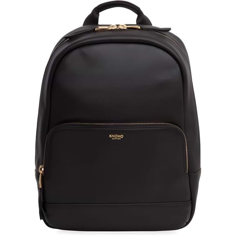 Рюкзак для ноутбука Knomo Mini Mount Leather Backpack 10" Black (KN-120-405-BLK) - Фото 1