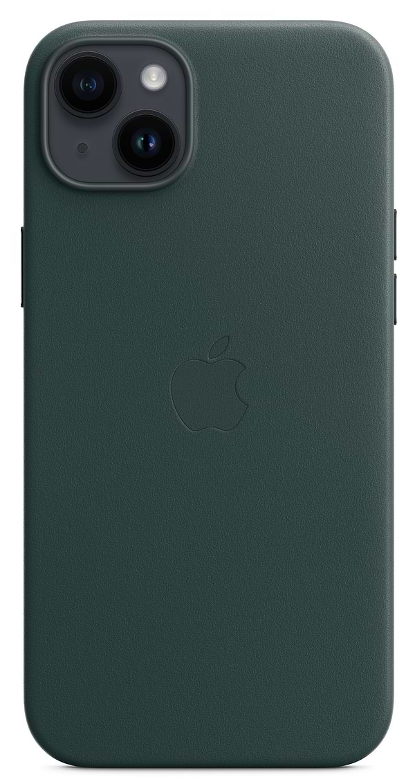 Фото - Чехол для смартфона Apple iPhone 14 Plus Leather Case with MagSafe - Forest Green (MPPA3)