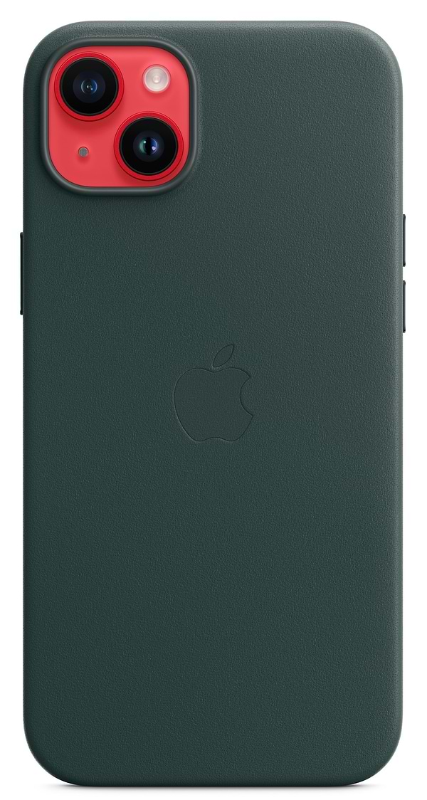 Фото - Чехол для смартфона Apple iPhone 14 Plus Leather Case with MagSafe - Forest Green (MPPA3)