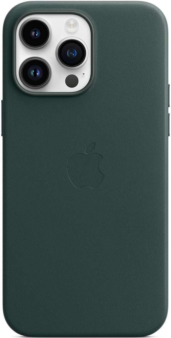 Фото - Чехол для смартфона Apple iPhone 14 Pro Max Leather Case with MagSafe - Forest Green (MPPN3)