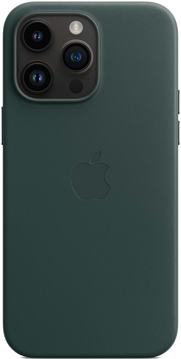 Фото - Чехол для смартфона Apple iPhone 14 Pro Max Leather Case with MagSafe - Forest Green (MPPN3) Фото - Чехол для смартфона Apple iPhone 14 Pro Max Leather Case with MagSafe - Forest Green (MPPN3)
