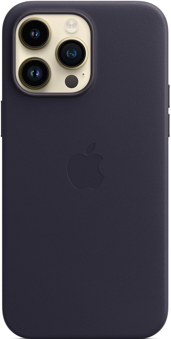 Фото - Чехол для смартфона Apple iPhone 14 Pro Max Leather Case with MagSafe - Ink (MPPP3)